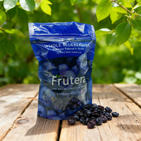 Sachet d'emballage en plastique Mylar à fermeture éclair debout, personnalisé avec logo, brillant, étanche, pour en-cas, noix, fruits secs
