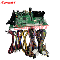 Kit de Máquina de Premios de Tijera de Metal Negro, Juego de Arcade DIY con Luz Intermitente, Operado con Monedas