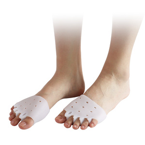 Coussinets correcteurs de hallux valgus en gel souple, coussinets métatarsiens, séparateurs d'orteils, chaussettes à cinq doigts - Product Image 3