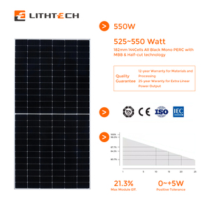Hệ thống năng lượng mặt trời công nghiệp LITHTECH 5KW 6KW 8KW 10KW, hệ thống điện mặt trời hybrid gia đình - Product Image 5