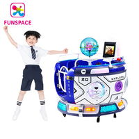 Simulation d'avion interactif pour enfants, vente en gros, 360 rotations, Machine de jeux vidéo, vente en gros