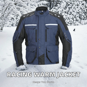 Nuevo Uniforme de Equipo de Carreras de Motos, Chaqueta Softshell Otoño Invierno Unisex, Traje de Pista Cálido, Resistente al Viento y a las Salpicaduras - Product Image 2