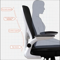 Chaise de bureau ergonomique en maille au meilleur prix, réglable en hauteur, confortable, pivotante