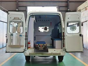 Véhicule d'urgence avec équipements hospitaliers, hôpital mobile Foton sur roues, transmission manuelle, moteur diesel, nouvelle ambulance - Product Image 6