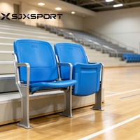Siège de stade économique pour terrain de paddle, chaise pliable de bonne qualité pour terrain de football, siège VIP pour stade