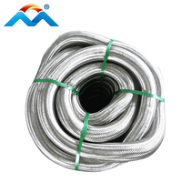Tuyau métallique tressé ondulé pour air, en acier inoxydable 304/316L 321 AISI