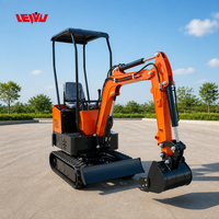 Excavator Mini Diesel Hidrolik 3.5 Ton CE EPA untuk Mesin dengan Pompa & Motor, Momen Beban Tinggi untuk Penggunaan Rumah Tangga
