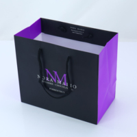 Emballage de petite taille de cadeau à provisions par stratification mate personnalisée de luxe sacs en papier pour aliments, bonbons, collations, pain, biscuits, chocolat
