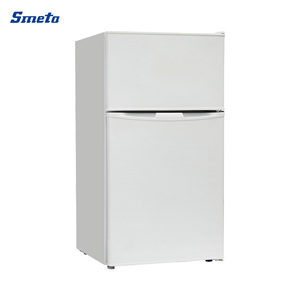 Smeta 88L petit réfrigérateur à double porte de ménage réfrigérateur à congélateur supérieur <span class=keywords><strong>en</strong></span> vente - Product Image 2