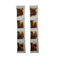Machine d'emballage automatique haute performance pour sachets à trois soudures, pour sauces (curry, arachides, pâtes), avec comptage précis, qualité alimentaire