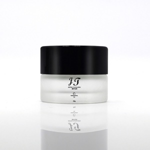 10g 20g 2oz 5g 1oz Luxury Eye Cream Cosmetic Packaging Custom Empty Frosted Glass Jars with Plastic Cap - Product Image 2