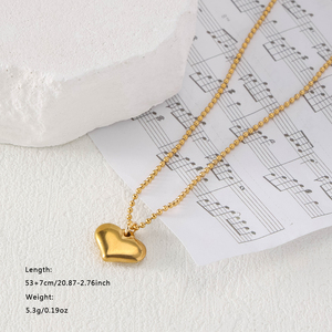 2025 nueva moda Metal amor en capas perla Color cristal colgante diseño collar conjunto para mujer joyería de moda collares - Product Image 4