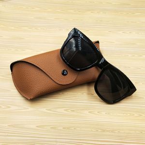 Wholesale High Quality Cheap PU Hard Sunglasses <b>Box</b> Black <b>Brown</b> Litchi Leather Sunglasses Case Sunglasses <b>Box</b> - Product Image 5