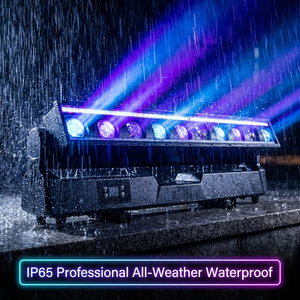 Barra <span class=keywords><strong>de</strong></span> Luces Móvil RGBW <span class=keywords><strong>de</strong></span> 10x60W con Zoom, Pixel Strobe, DMX512, Resistente al Agua IP65, para Exteriores, Conciertos, Espectáculos, DJ, Discotecas - Product Image 4