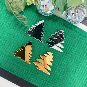 Decoraciones acrílicas para pasteles de árbol de Navidad con temática de miel y dulzura para decoración de fiestas navideñas 744206610 D-153 D-154 D-155 - Product Image 1