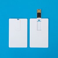 Firmengeschenke Kreditkarten-USB-Stick Pendrive Großhandel Individueller Druck Visitenkarten-USB-Stick 128MB 8GB 64GB USB-Speicherstick