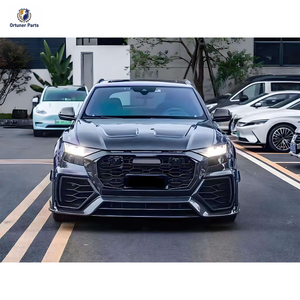 Kit carrosserie M Style en fibre de carbone pour <span class=keywords><strong>Audi</strong></span> <span class=keywords><strong>Q8</strong></span> RSQ8 : pare-chocs, capot avant, capot arrière, ailes, jupes latérales et spoiler améliorés - Product Image 3