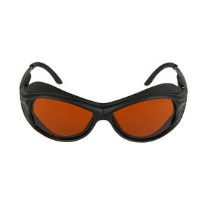 サイドシールド付きQスイッチレーザー保護メガネOD6532nm & 1064nmデュアルレーザー安全メガネ - Product Image 2