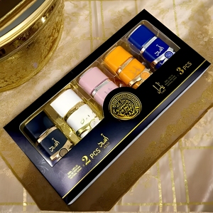 Coffret Cadeau 5 Pièces Eau de Parfum pour Femme <span class=keywords><strong>Asad</strong></span> & Yara, Style Moyen-Orient Dubaï, Taux de Parfum Élevé 12-18%, Taille Standard, Rose Orchidée - Product Image 6