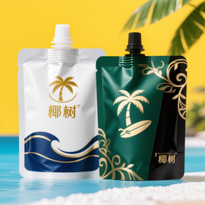 Sacs d'emballage en aluminium imprimés personnalisés, réutilisables, à presser, <span class=keywords><strong>pour</strong></span> la purée de fruits, la sauce aux pommes, la nourriture <span class=keywords><strong>pour</strong></span> bébés - Product Image 1