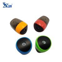 Coupe-crayon manuel en plastique transparent bleistiftspitzer tajador de lapices fournitures de papeterie taille-crayons avec contraintes