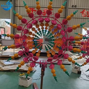 Escultura de Metal Moderna para Decoración de Jardín o Plaza, de Acero Inoxidable, Tamaño Grande, Diseño Artístico - Product Image 4