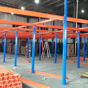 מזנין מזרן מערכת מזנין כבדה פלדה מחסן אחסון פלטפורמה מותאמת אישית נשלפת - Product Image 5