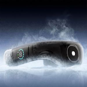 Wholesale 2400Mah LED Display 5 Speeds Neck <b>Fan</b> <b>USB</b> <b>Mini</b> Portable Quiet Bladeless Summer Wearable for Sports Outdoor - Product Image 2