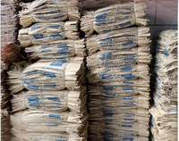 Sac d'emballage en papier kraft durable, recyclable et écologique avec ruban, idéal pour le charbon de bois, la farine de blé et l'amidon de pomme de terre - Meilleure vente