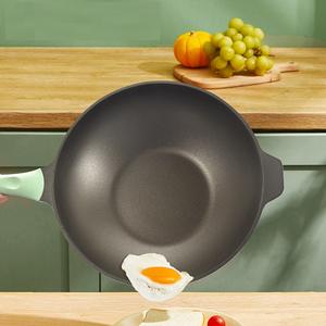 <span class=keywords><strong>Telamon</strong></span> Aluminio Classical Elegance Series Utensilios de cocina Ocean Blue Cazuela con tapa de vidrio templado - Product Image 4