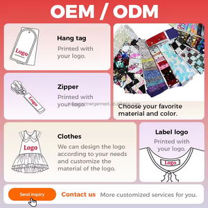 Özelleştirilebilir yaz yeni varış gökkuşağı payetli tül kız elbise kolsuz çiçek kız elbise balo çocuklar için - Product Image 5