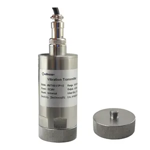 Capteur de <span class=keywords><strong>vibration</strong></span> mécanique analogique intégré mini MVT100S30mm 4-20mA en acier inoxydable, transducteur de surveillance des vibrations avec garantie 1 an - Product Image 1