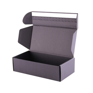 Hộp đựng hàng bằng bìa cứng tái chế, in flexo màu hồng, in logo tùy chỉnh, kích thước tùy chọn, dành cho đồ lót, tóc giả, mi giả. - Product Image 2