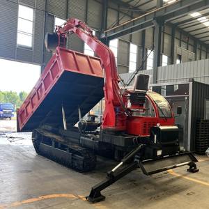 Alat pengangkut Taman roda barrow hidrolik Mini Dumper memuat sendiri sekop dilacak Dumper selip Steer <span class=keywords><strong>Loader</strong></span> - Product Image 1