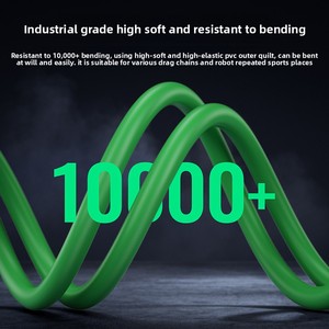 Câble réseau blindé de qualité industrielle, haute flexibilité, super catégorie 6, 10G, commutateur, caméra, Profinet, câble de liaison <span class=keywords><strong>Ethernet</strong></span> Cat6A - Product Image 6