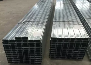 High Quality Structural Galvanized C Channel Steel Purlin Bracket Galvanized Steel C Profiles