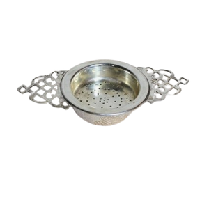 Personnalisation Fournitures de cuisine et de table acceptables Passoire en métal en acier inoxydable faite à la main fabriquée par l'Inde - Product Image 5