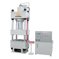Presse hydraulique à quatre colonnes 100T avec moteur et pompe pour le poinçonnage, l'étirage, le formage, le traitement automatique des métaux