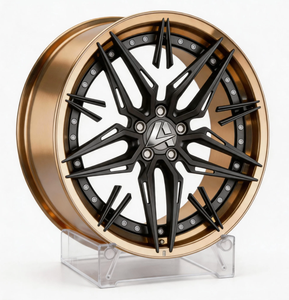Jantes forgées en alliage d'aluminium sur mesure de 20 à 24 pouces, 2 pièces, à profil profond, design forgé, pour M3 M4 M5 M8 - Product Image 1