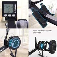 Máquina de remo de aire de alta intensidad TOPTONS para gimnasios comerciales y clubes de fitness