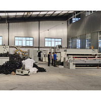Machine perforée par aiguille non-tissée Ligne de production de tissu de géotextile de machine de feutre d'aiguille de fibre de chanvre de fibre de coco