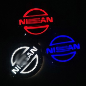 ไฟ <span class=keywords><strong>LED</strong></span> สีสันสดใสสำหรับรถยนต์ทั่วไป12V 4W 5D โลโก้ที่กำหนดเองสำหรับรถยนต์ - Product Image 5