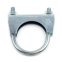 Collier de serrage en U en acier inoxydable de 2.0, 3.0, 3.5 pouces ou sur mesure avec rondelles et écrous – Collier de serrage en U pour usage industriel