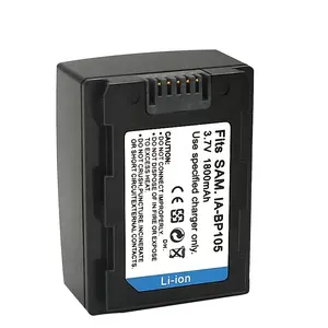 BP105 IA-BP105R IA-BP105 BP-105แบตเตอรี่สำหรับ Samsung HMX-F80/F800/G30/304S MXF70แบตเตอรี่กล้อง