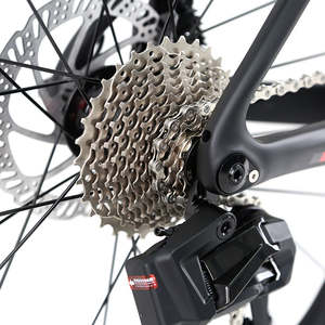 Vélo de route à cadre rigide en carbone Twitter Cyclone Di2 WheelTop TX 24 vitesses, câbles internes complets, <span class=keywords><strong>frein</strong></span> à disque, homme - Product Image 6