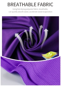 Conjuntos de Camisetas de Baloncesto para Niños al por Mayor, Estilo Bandera, Cuello en V, 100% Poliéster, Talla Grande, Secado Rápido, Transpirable, para Universidad - Product Image 6