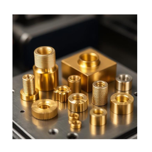Composants de pièce d'usinage en laiton CNC de haute qualité avec bords lisses et forte résistance pour les systèmes de plomberie - Product Image 1