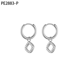 Pendientes de moda ARO con circonita PE2883 para mujer, joyería de alta calidad - Product Image 1