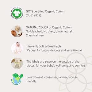Ropa para Bebés Más Vendida, Manga Corta, Suave, 0-3 Meses, Servicio OEM, Embalaje en Bolsa de Polietileno, de Fabricante Vietnamita - Product Image 6