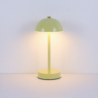 Lampe de table rechargeable en or moderne, hauteur réglable, lampe de bureau LED sans fil pour chambre à coucher, restaurant, bar